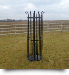 Metal Tree Guard - Easily assembled for large estates, parkland, garden or suburban areas